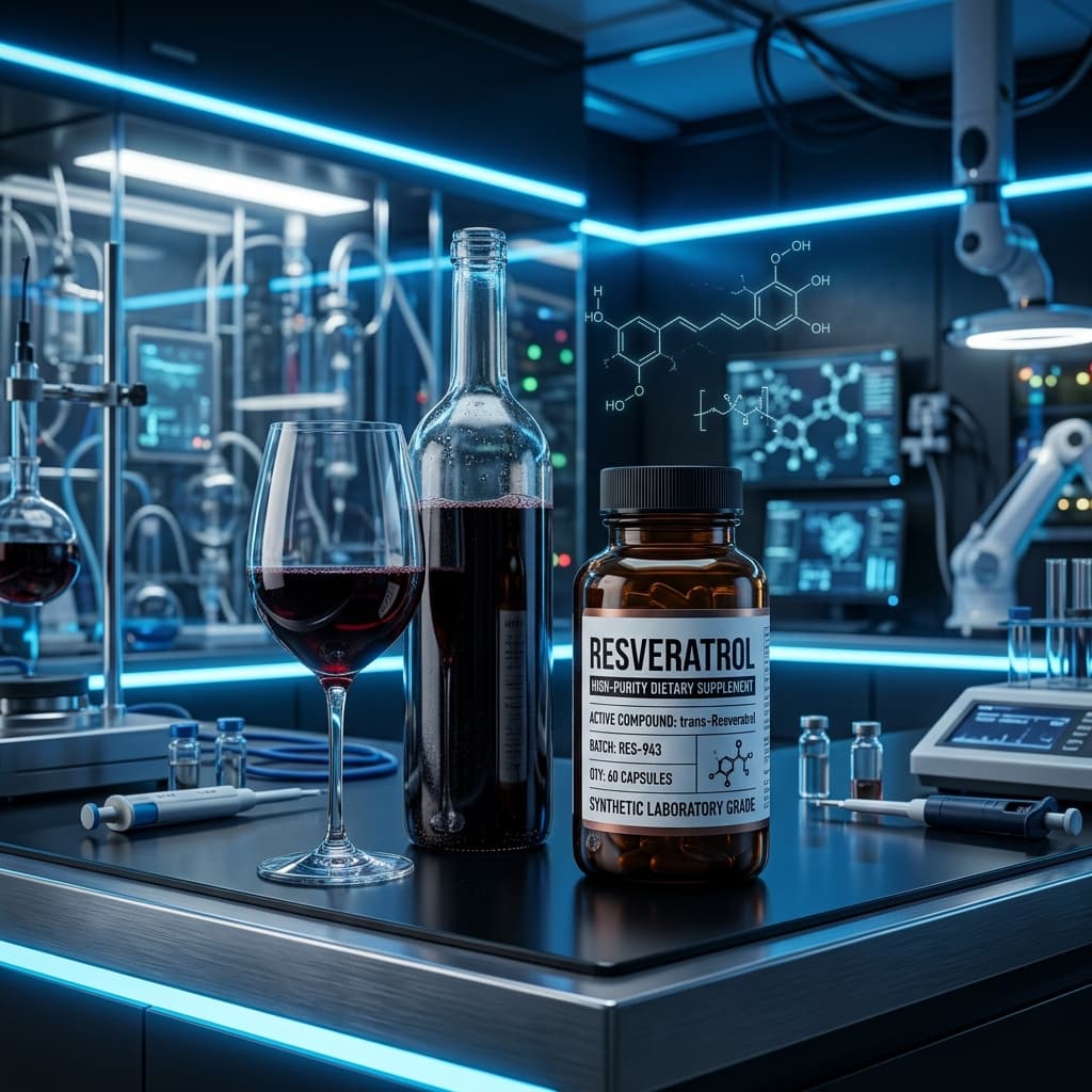 Resveratrol: Red Wine or High-Purity Supplementation?